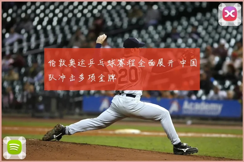 伦敦奥运乒乓球赛程全面展开 中国队冲击多项金牌